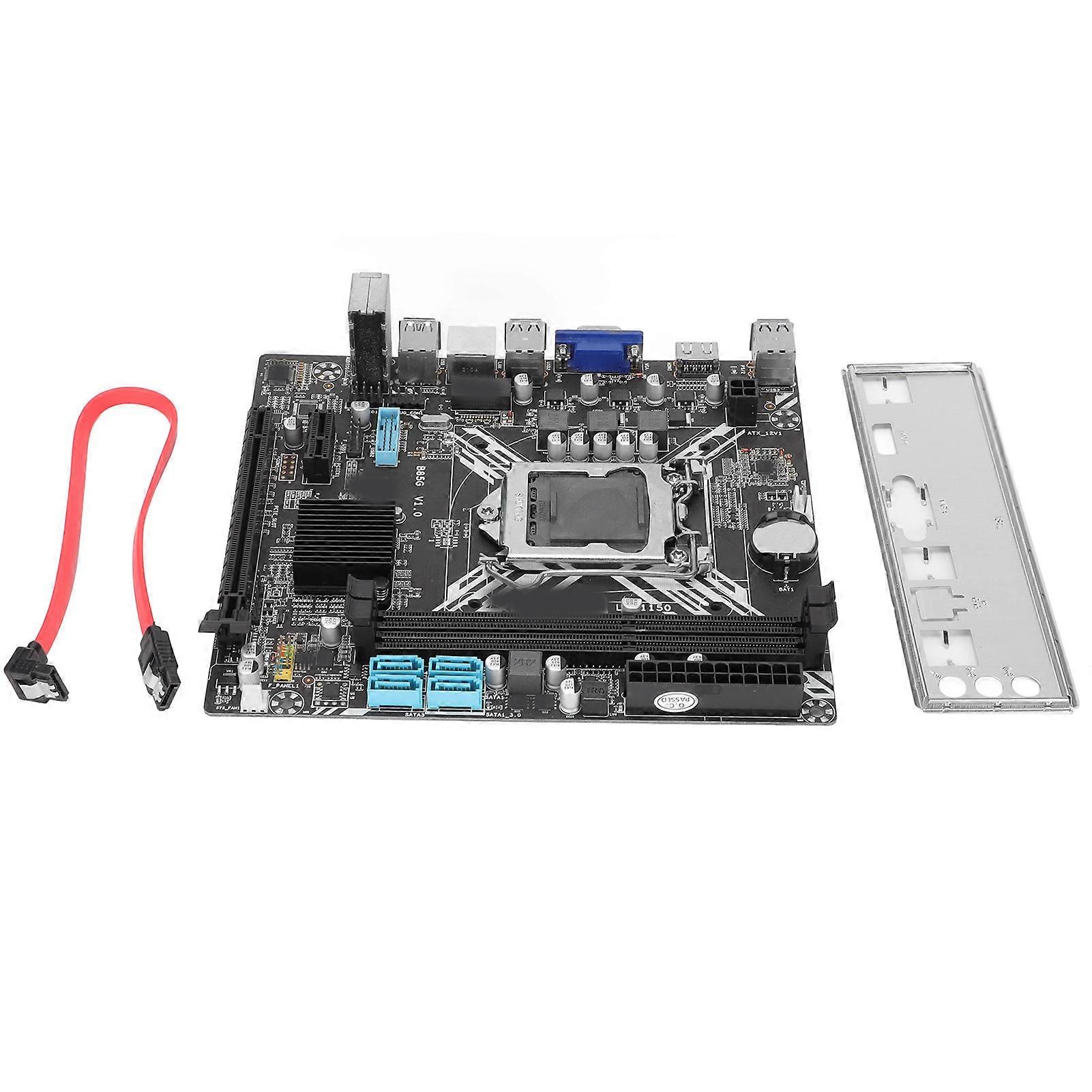 B85G DDR3 Dual Channel USB3.0 SATA3.0 VGA HD Multimedia Interface Stable Power Computer Motherboard
