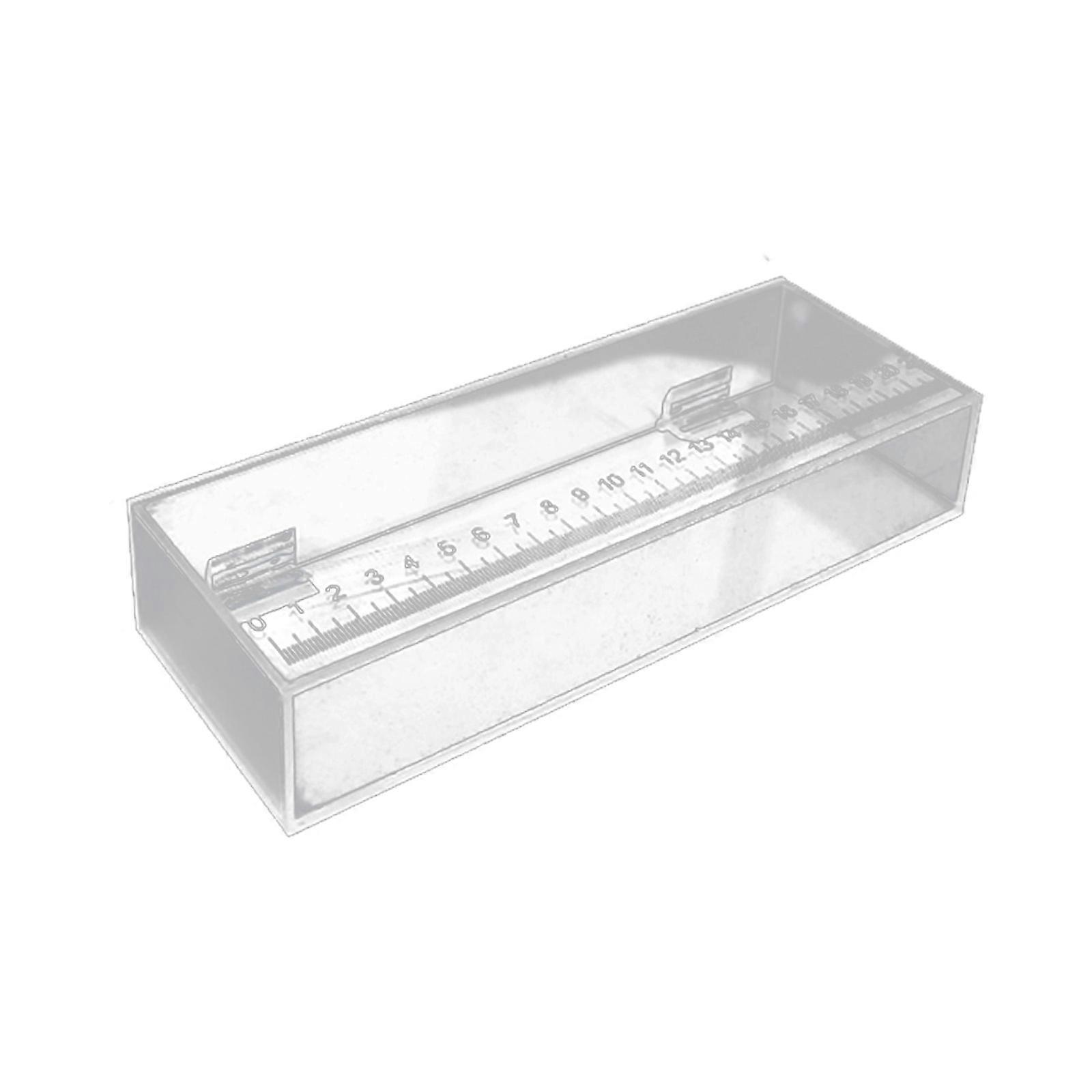 Acrylic Fish Viewing Box Multifunctional Fish Breeding Case for Aquarium and Hatchery with Clear Scale for Observation