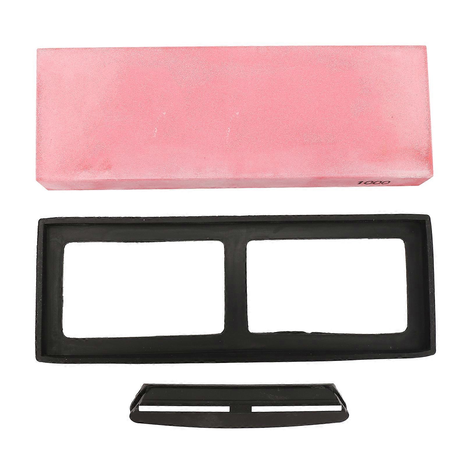 Sharpening Stone Pouring Process Polished Easy to Use Practical Whetstone for Kitchen 1000 Grit