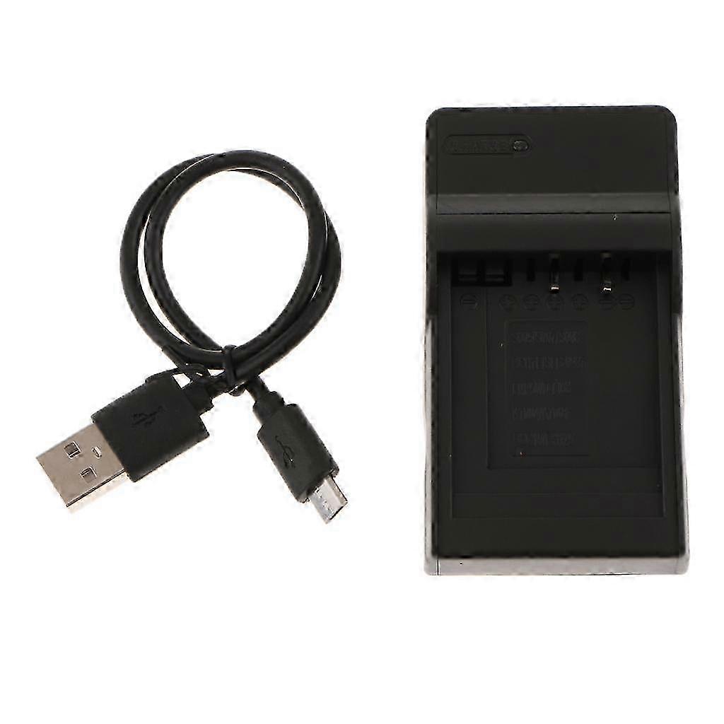 Ladestasjon med USB-batterilader for NP-50 Pentax D-LI68 K-7004-kamera