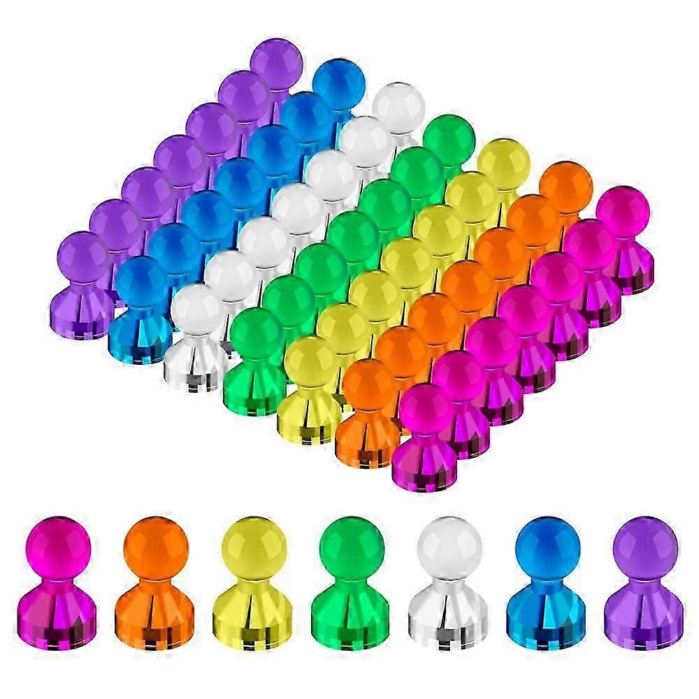 50Pcs/Set Magnets Cones Fridge Thumbtack Chess Shape Noticeboard Pin Magnets Push Pins Office Table
