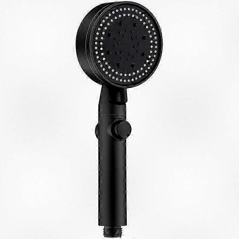 5 Function High Pressure Handheld Shower with Pause Button, Single Button Shower Head for Water Conservation