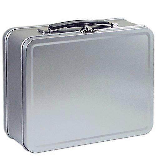 Plain Metal Lunch Medium Box Size