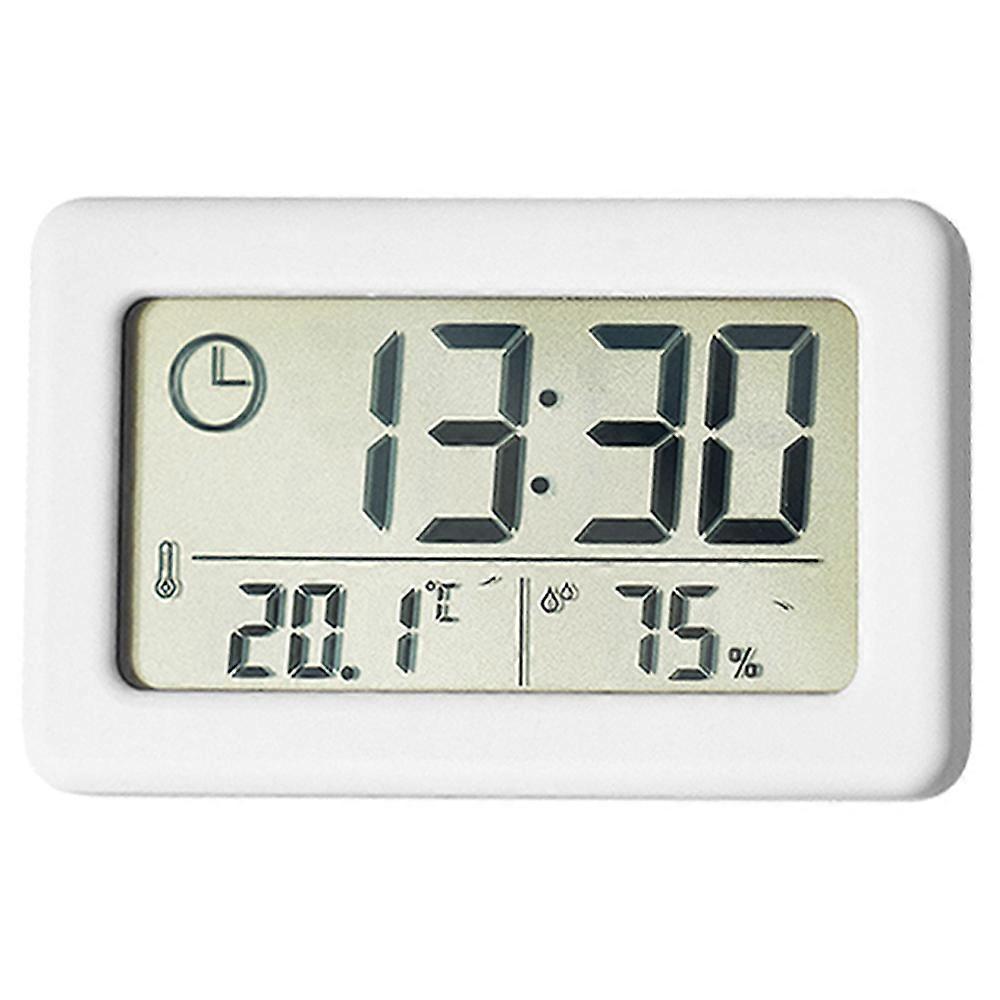 Simple clock, light and thin, temperature and humidity electronic clock, convenient clock