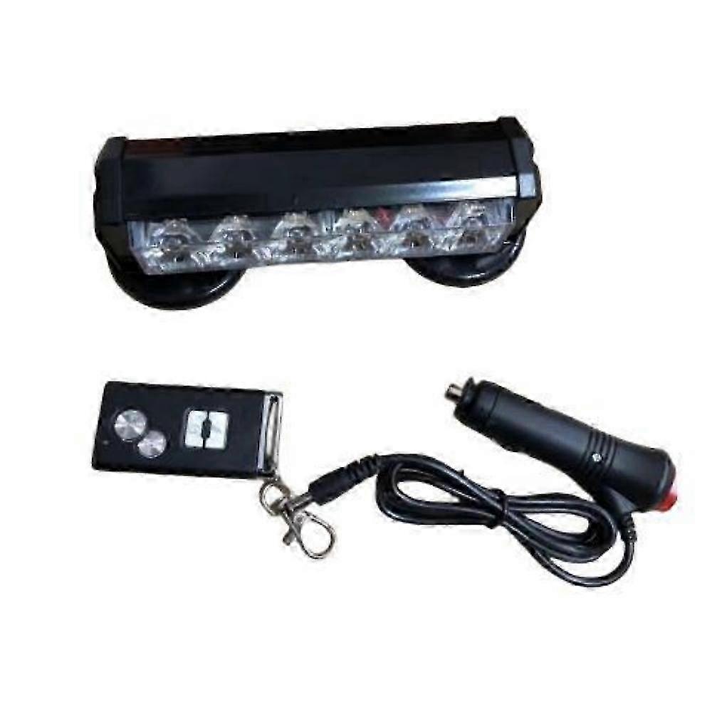 6-LED Emergency Trunk Warning Lamps with Strong Magnetic Car Flashlight
