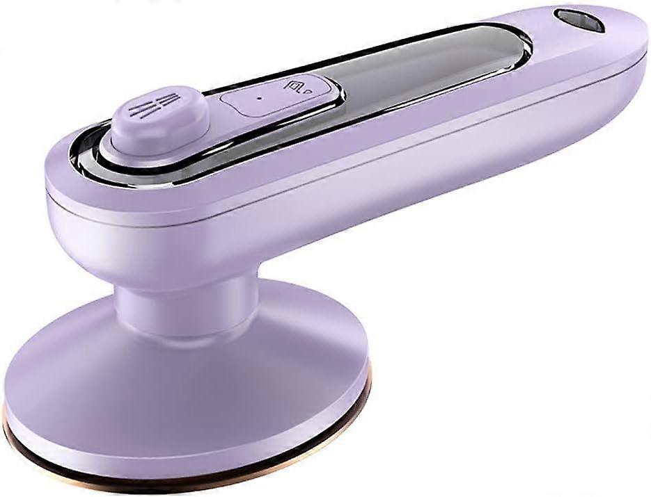 SQCLV Handheld Garment Steamer Household Fabric Steam Iron 100ml Mini Portable Vertical Fast-Heat For Clothes Ironing (Purple)