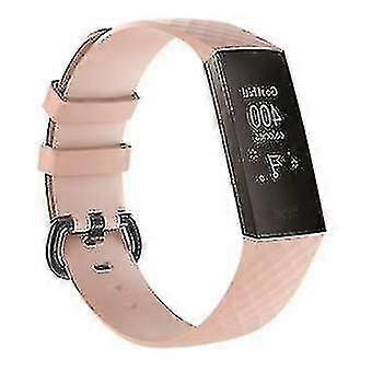 Flexible Replacement Silicone Strap Size: L/black, Suitable For Your Fitbit Charge 3