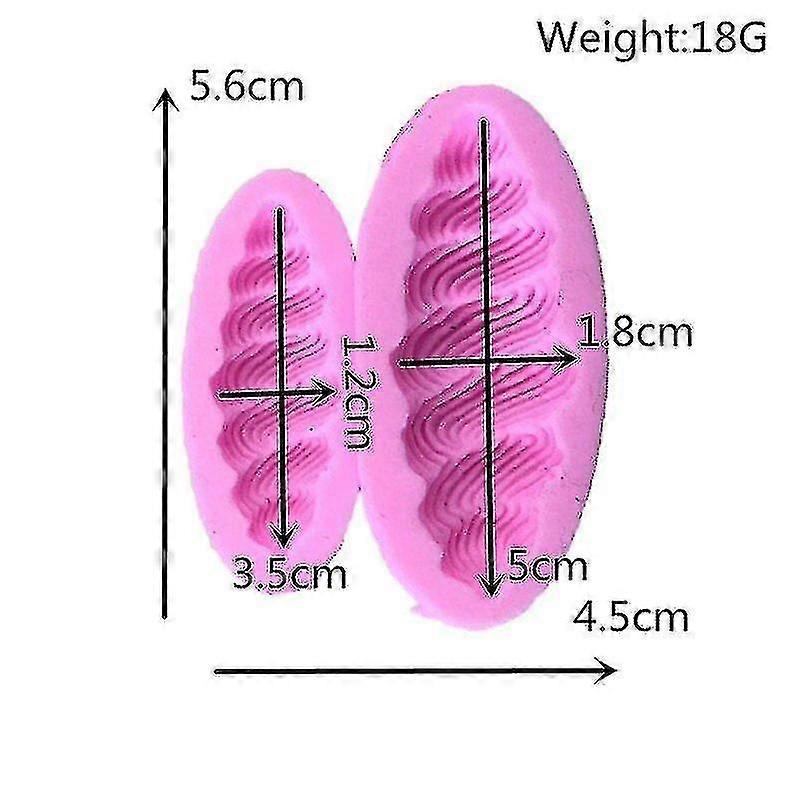 ミニオウル-新しいヨーロッパのレースシェイプドロップグルーモールド - 3D Three- 1pc