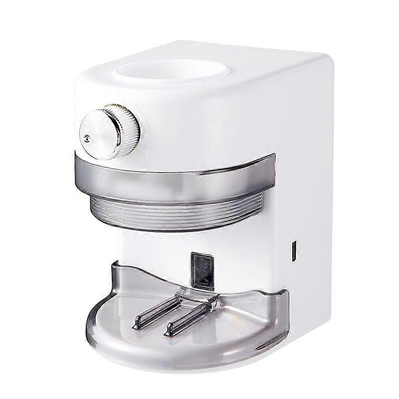 (White)Automatic Toothpaste Dispenser, Electric Toothpaste Dispenser for Bathroom, Toothpaste Squeezer with Adjustable Toothpaste Dispensing Volume, W