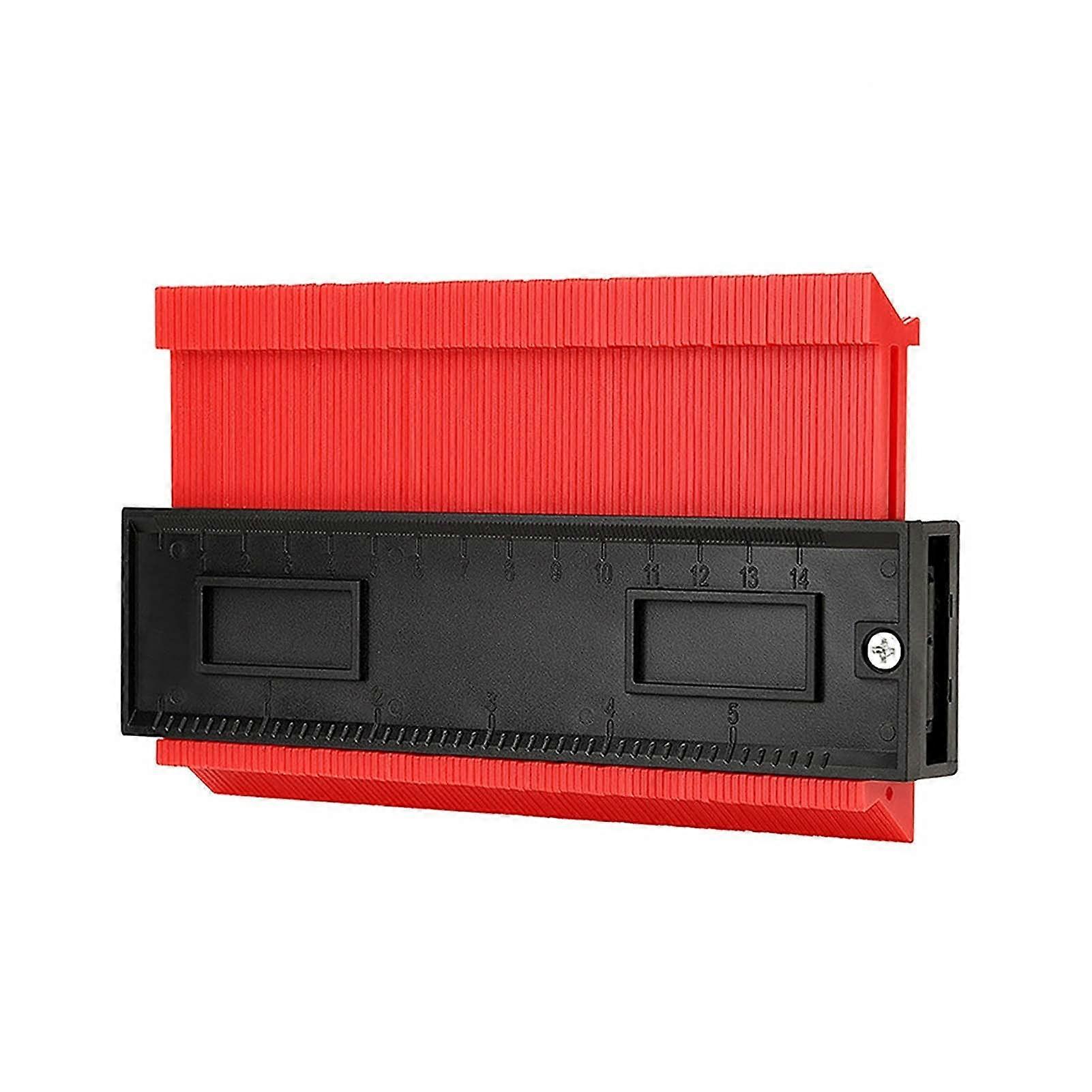 Measuring Tools 12/14/25/Cm Profile Duplication Gauge Contour Template, Contour Copy Duplicator Measuring Tools Woodworking (Color : 14cm 02)
