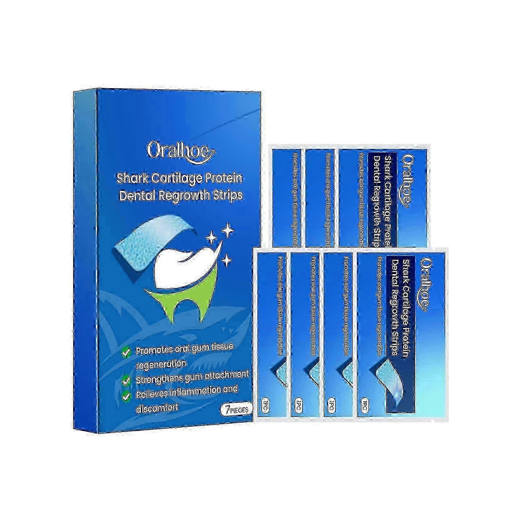 Dental Care And Whitening Strips For Stained Teeth