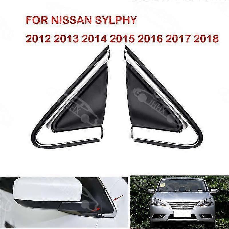 Suitable Sylphy Sylphy 2012 2013-2018 Rearview Mirror Triangle Panel Reversing Mirror Outer Triangle Panel Leaf Trim Panel
