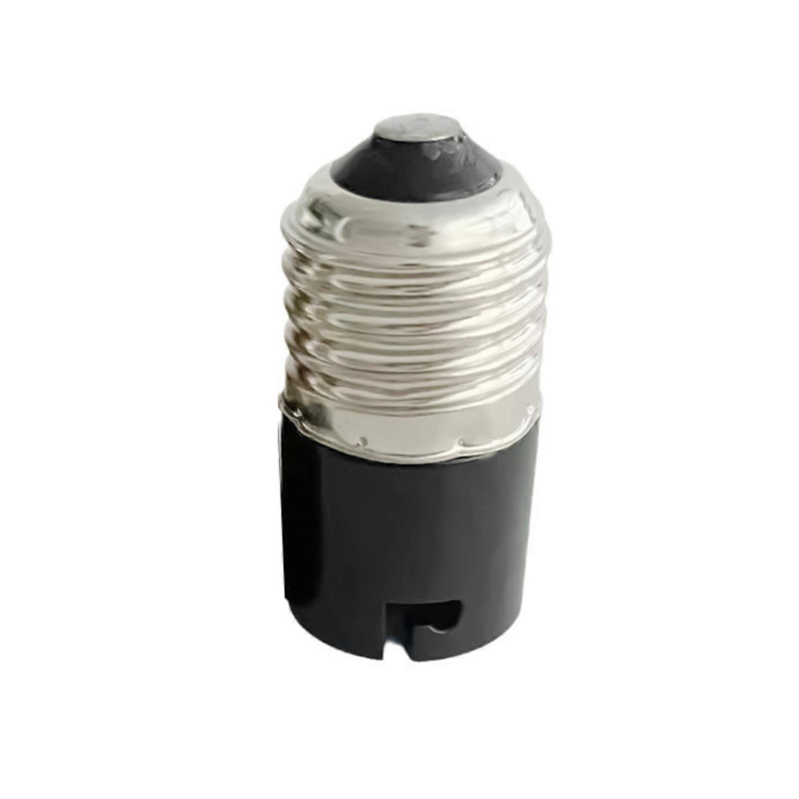 Quality Bulb Holder E27 To B22 Light Socket Converter, PC Construction for Safe Electrical Lamp Fitting Connectivity