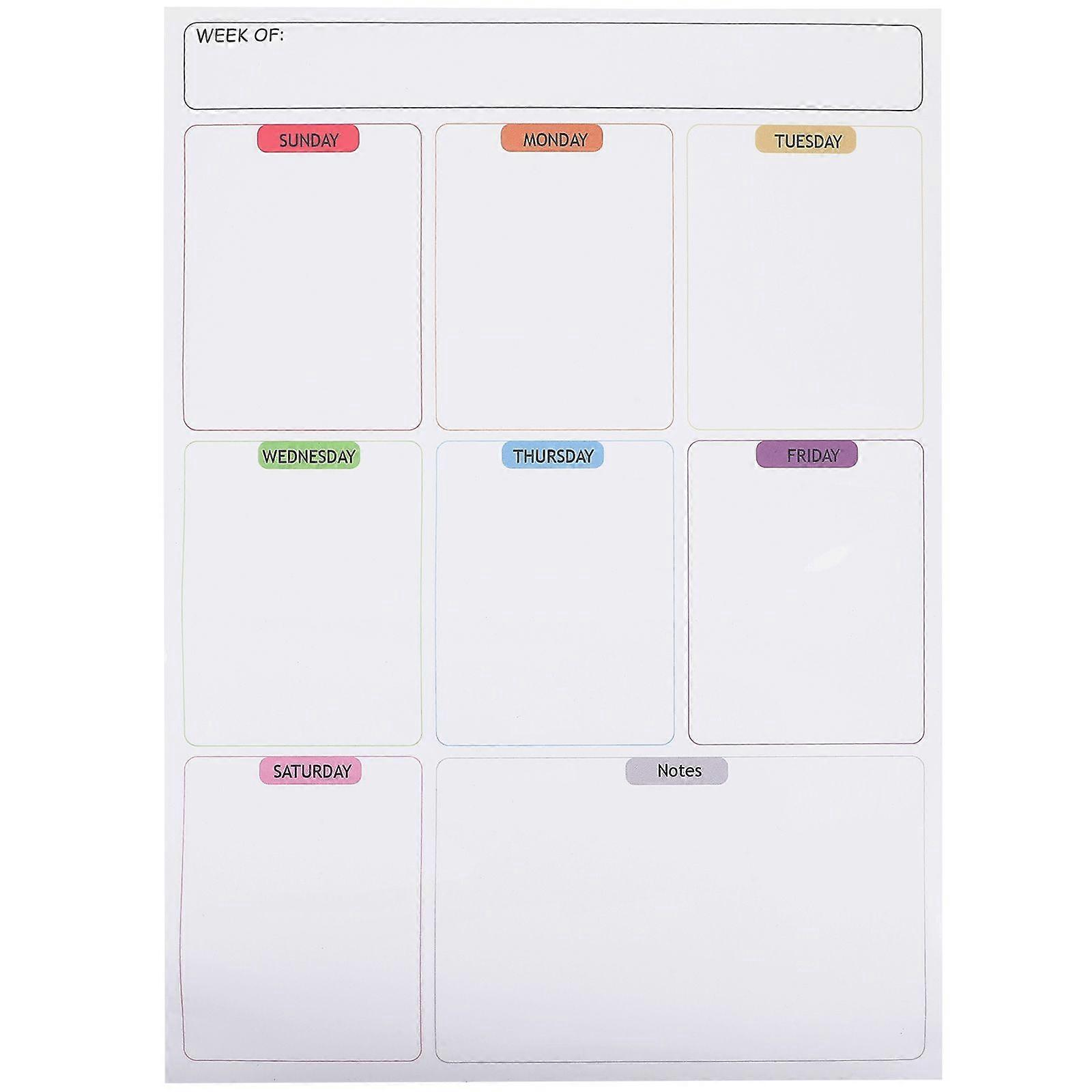Multipurpose Menu Board Weekly Menu Board Household Menu Board Bulletin Board