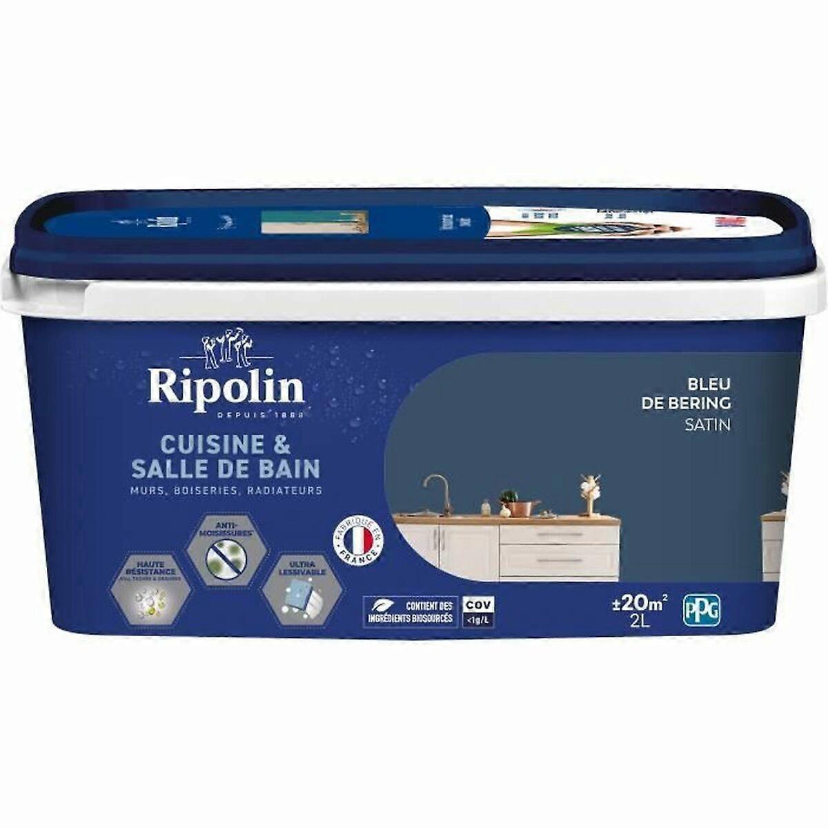 Primer Paint Ripolin Blue Satin finish 2 L