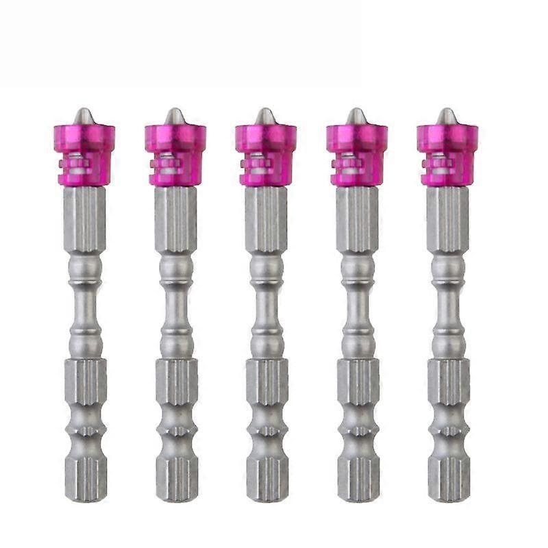 High quality  5pc single head single color screwdriver bit hand drill strong