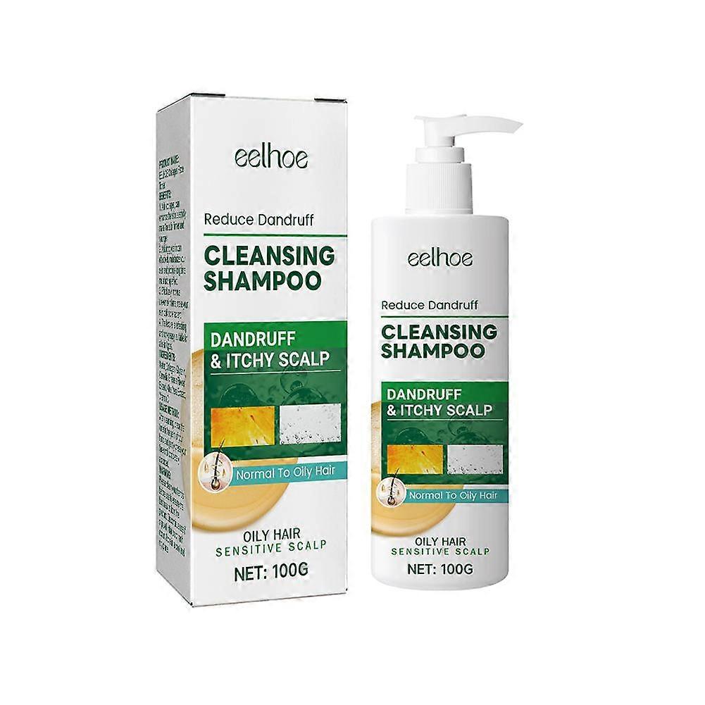 100g (A) $EELHOE Shampoo Anticaspa Controle de Óleo de Limpeza do Couro Cabeludo Anti-Caspa Cuidados com o Cabelo Nutritivo Fofo Cuidados com os Cabelos EEA09-A087-100-WH1