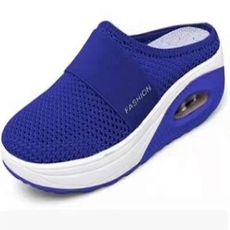 2024 New UZZDSS Sandals Summer Women Wedge Sandals Vintage Anti-slip Casual Female Platform Retro Shoes