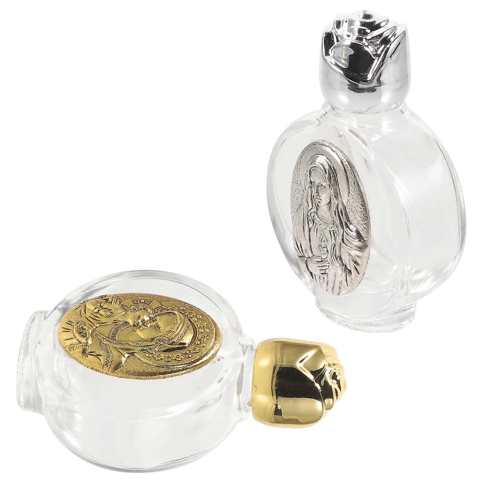 Glass Holy Water Bottle Catholic, Combining Style and Practicality