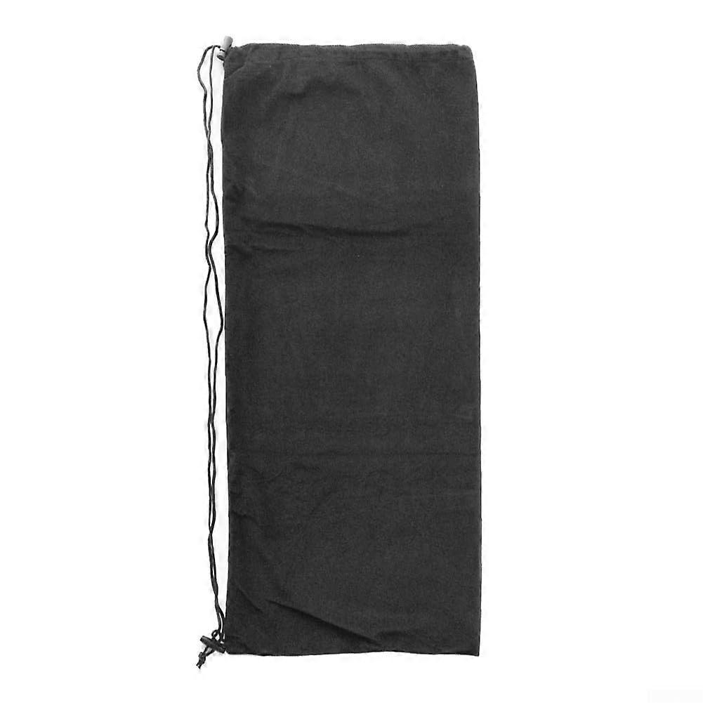 storage bag for tennis rackets made of soft flannel with drawstring for 2 rackets and shoes