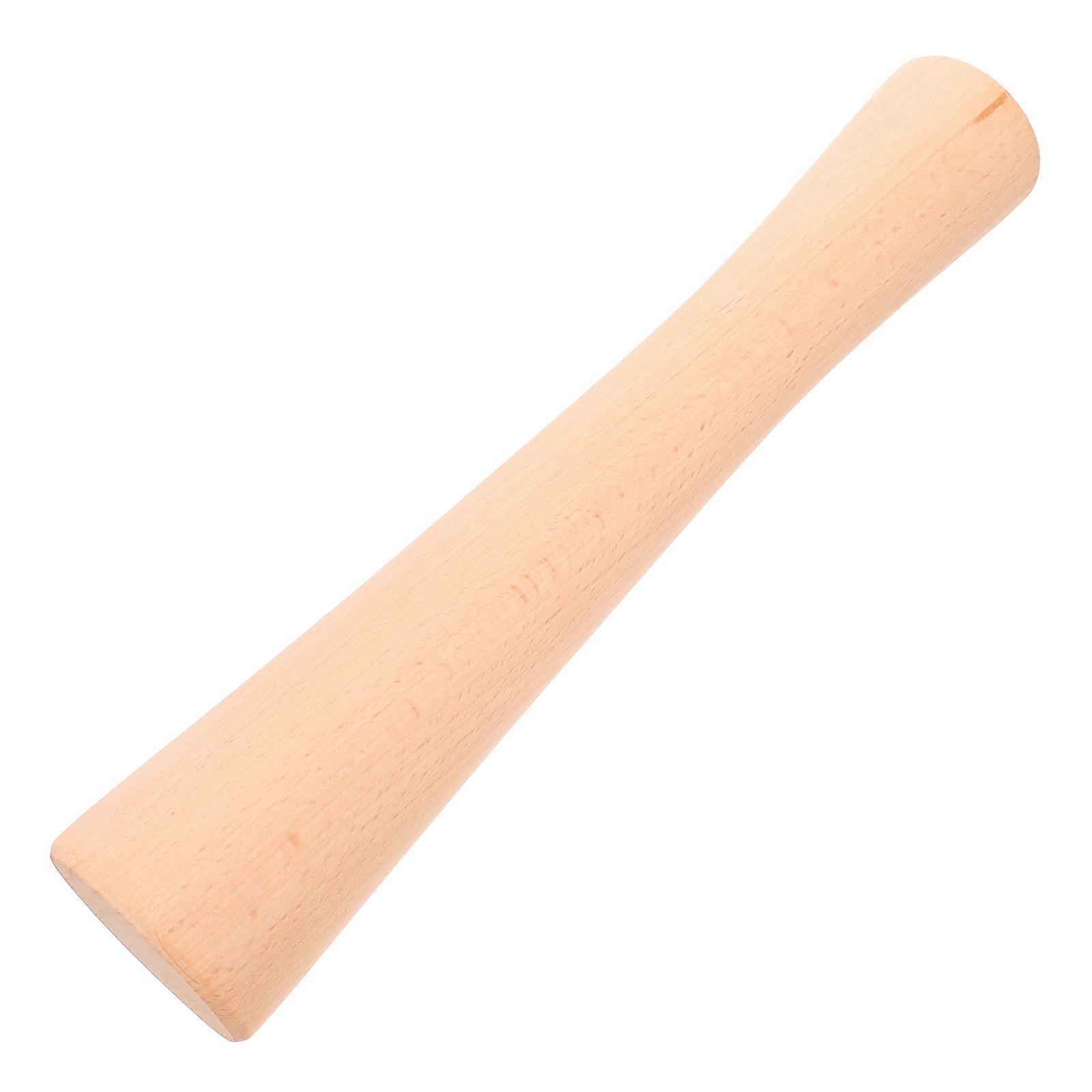 Wooden Pestle for Vegetable Fermentation – Ergonomic Sauerkraut Crusher, Lightweight Food Tool for Pickling and Fermenting, Safe and Easy to Handle