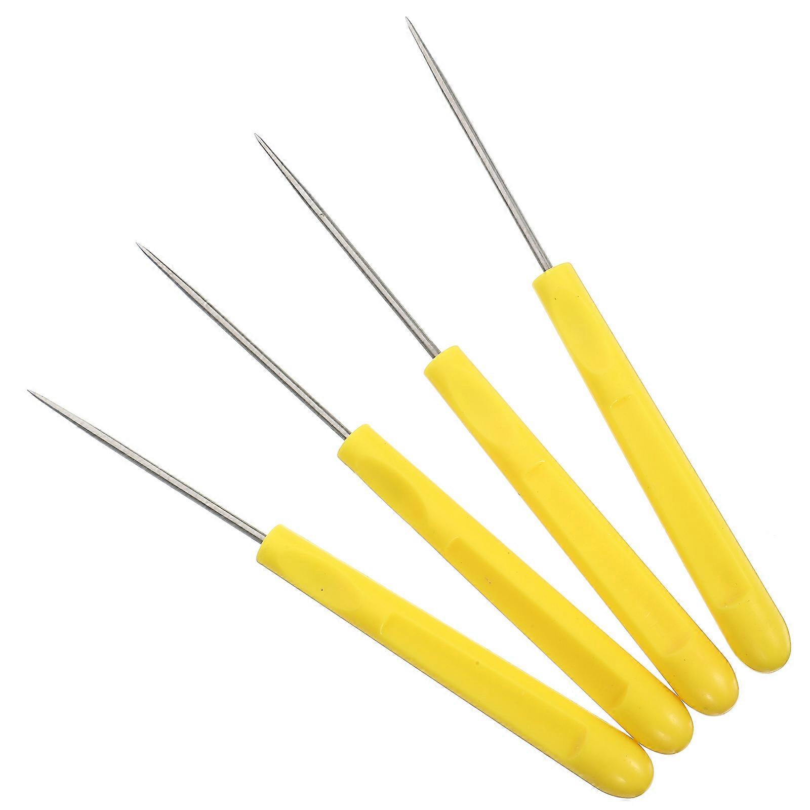 Sugar Stir Needle Cookie Decorating Supplies Tool Baking Beginners 4Pcs