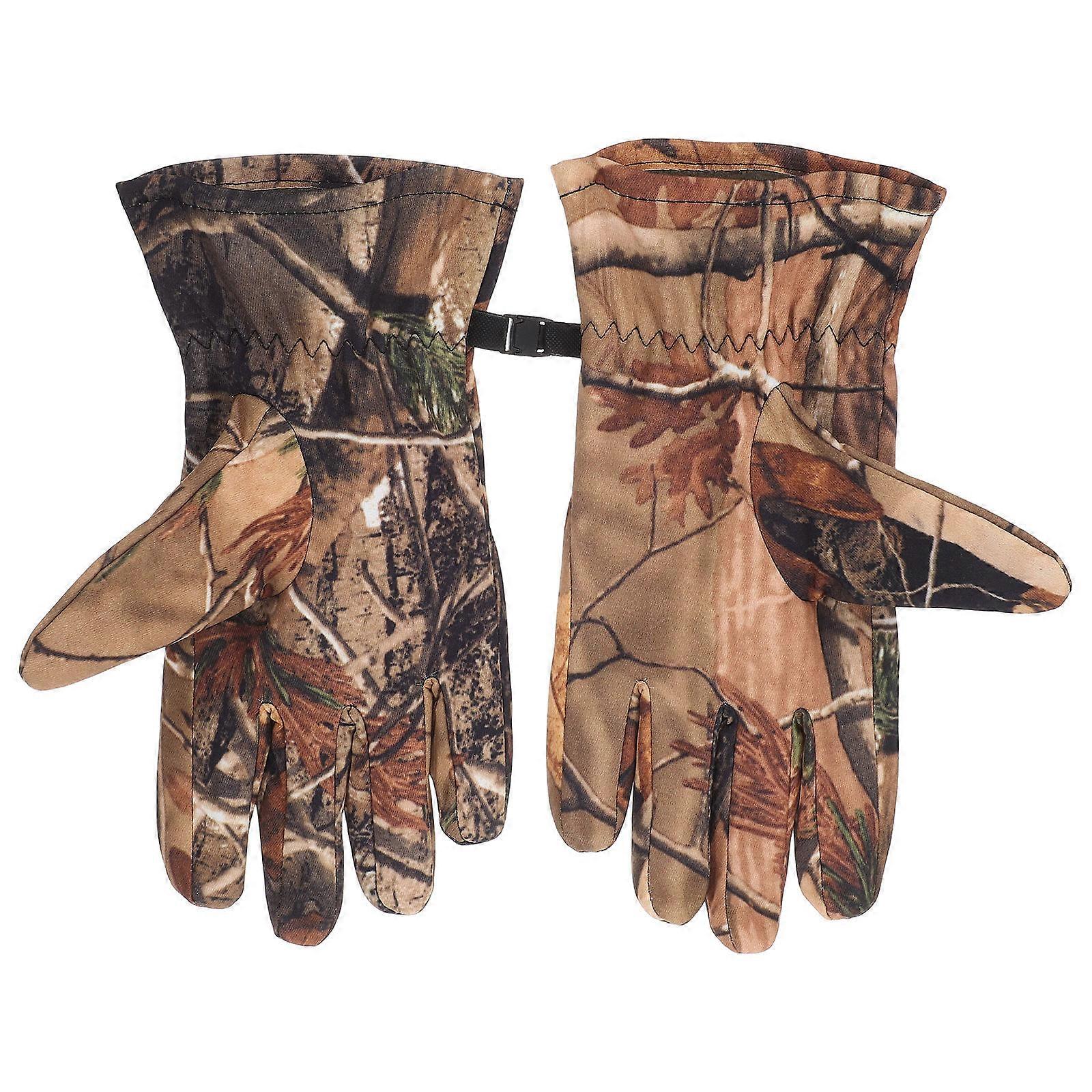 Winter Gloves Men Waterproof Ski Gloves With Fleece Lining For Hunting Cycling Cold Weather Outdoor Activities 1 Pair