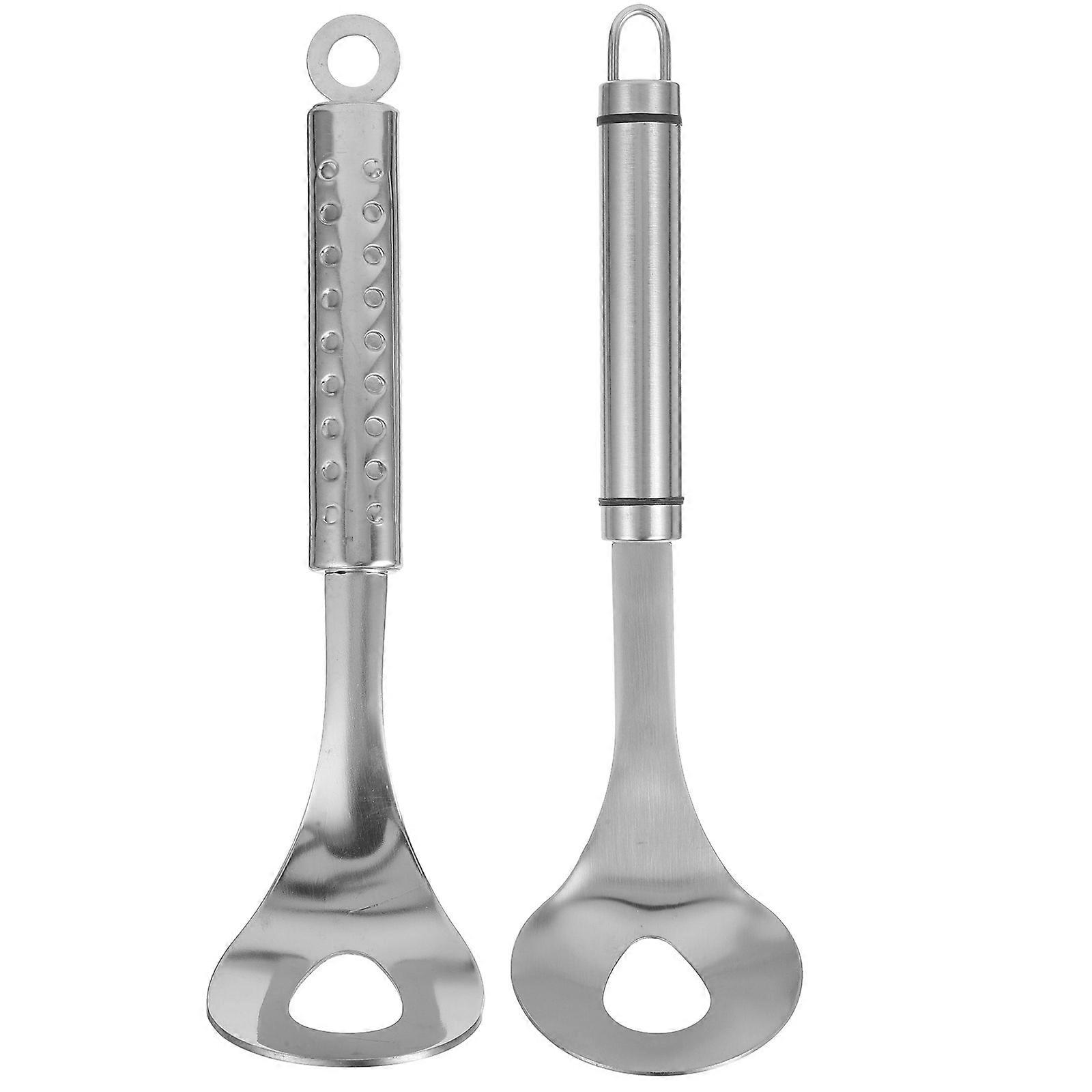 Handheld Practical Meatball Making Tool 2pcs Spoon Shape For Kitchen Utensil And Shrimp Ball Diy In Family Cooking
