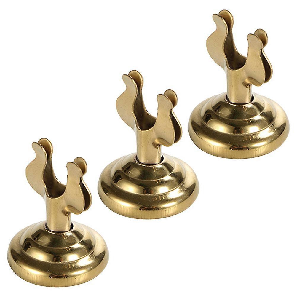 Show Number Holder U Shape Table Number Holders Elegant Design For Wedding Party Golden 3Pcs