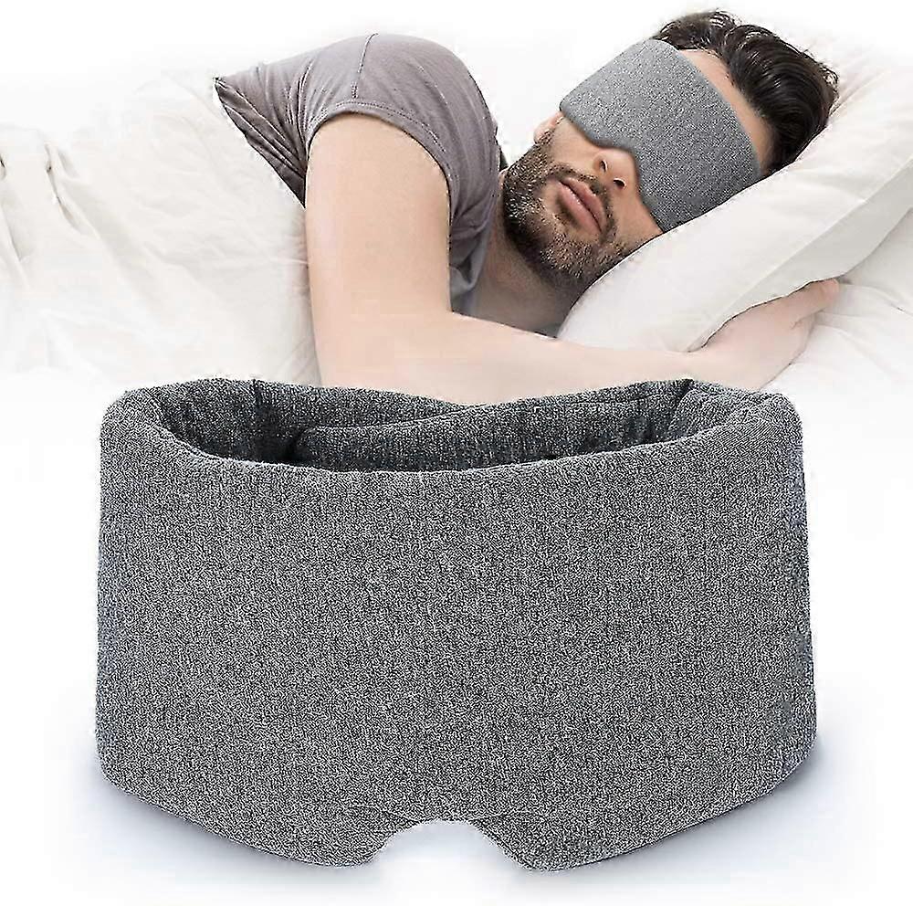 Handmade Cotton Sleep Mask Blackout Adjustable Blindfold Airplane