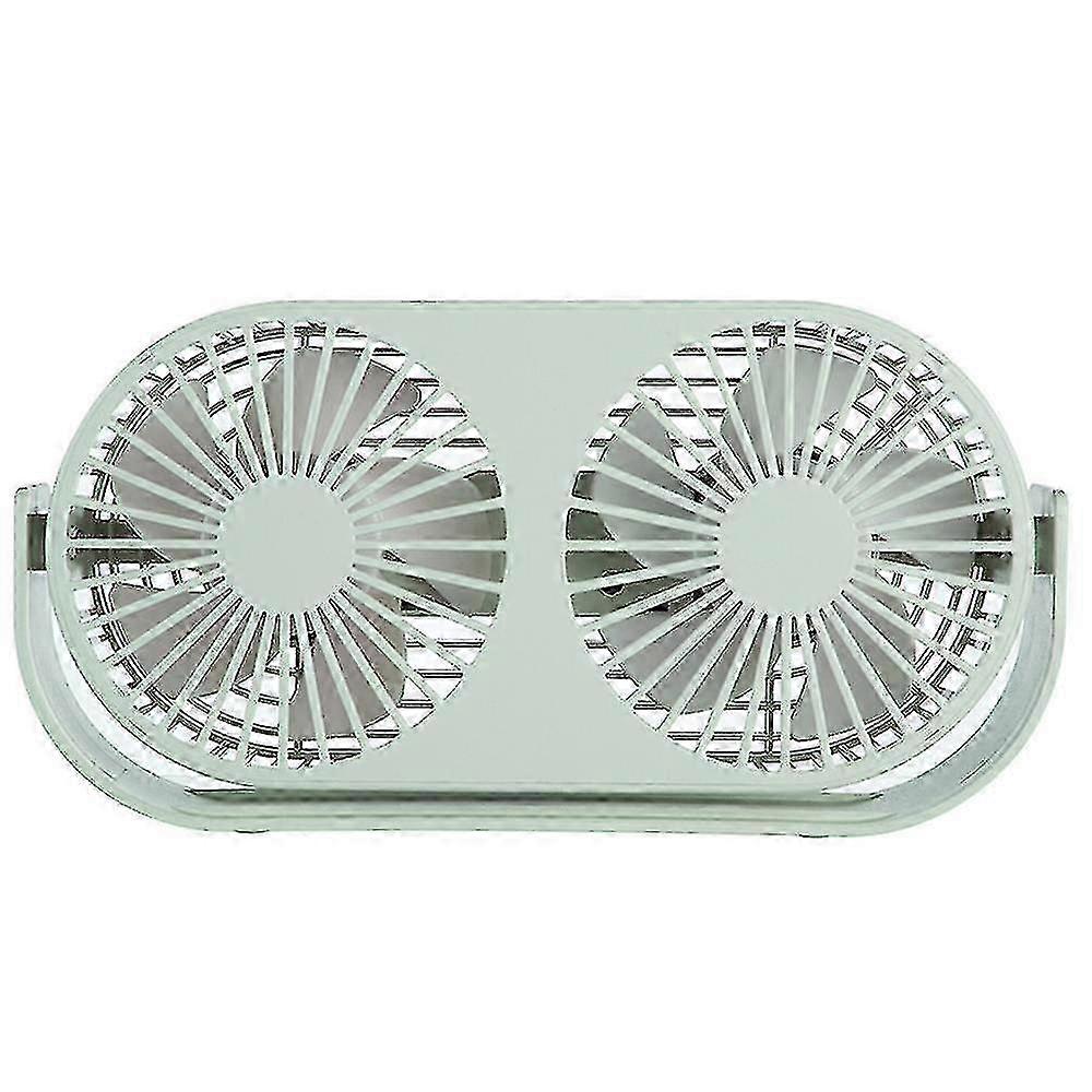 Portable Mini USB Fan for Small Spaces, Ideal for Double Desk Setup - Compact Tabletop Operation