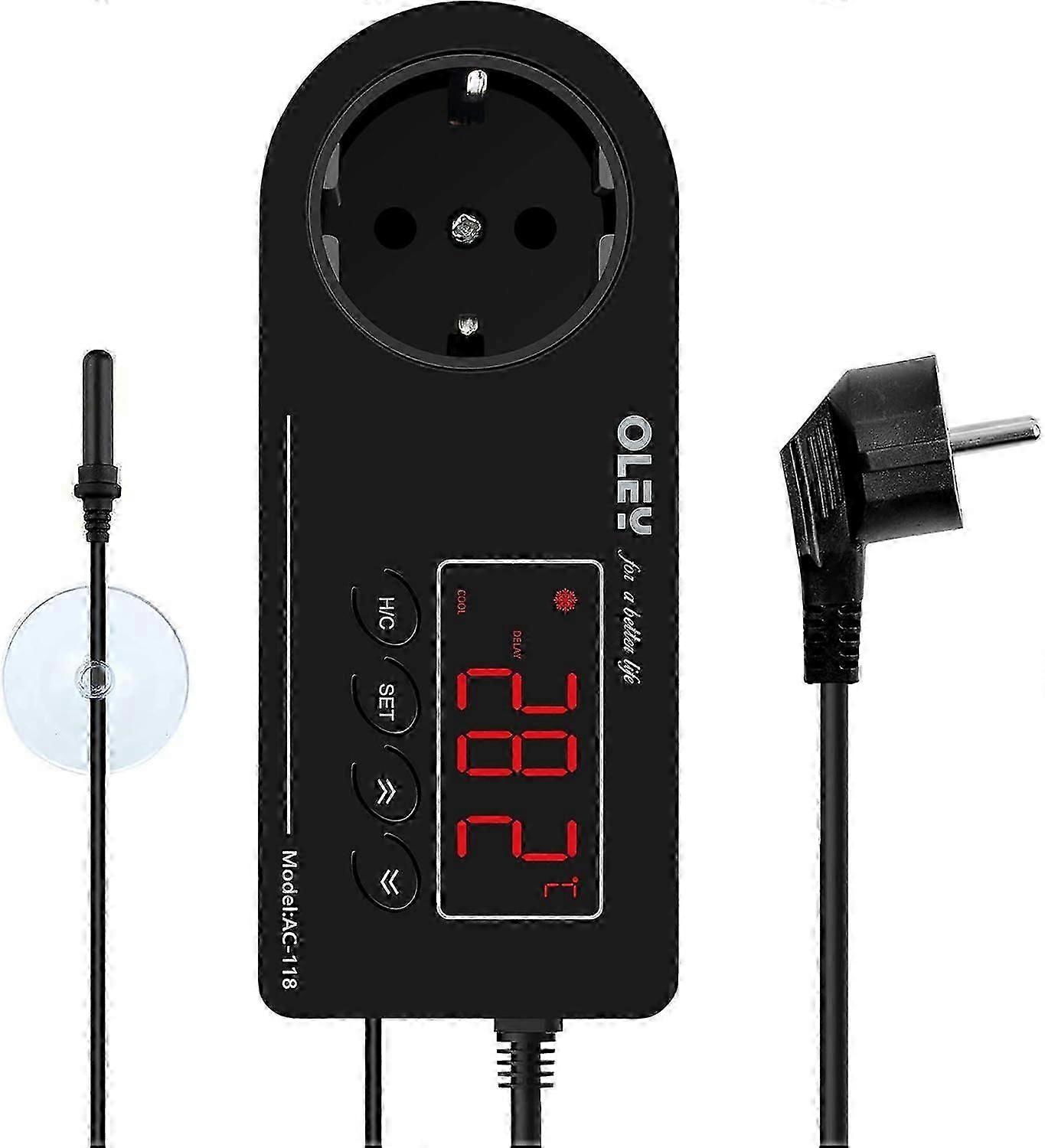 Terrarium Thermostat for Reptile Temperature Control - FFY