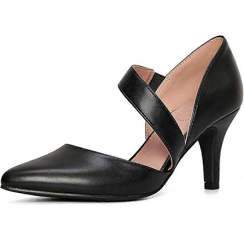 Scarpe da sposa da sposa con punta chiusa da donna