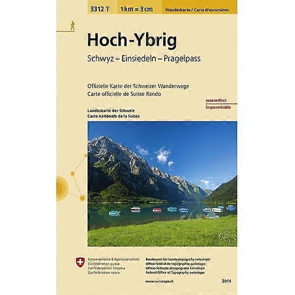 Hoch-ybrig Walking Map 3312t