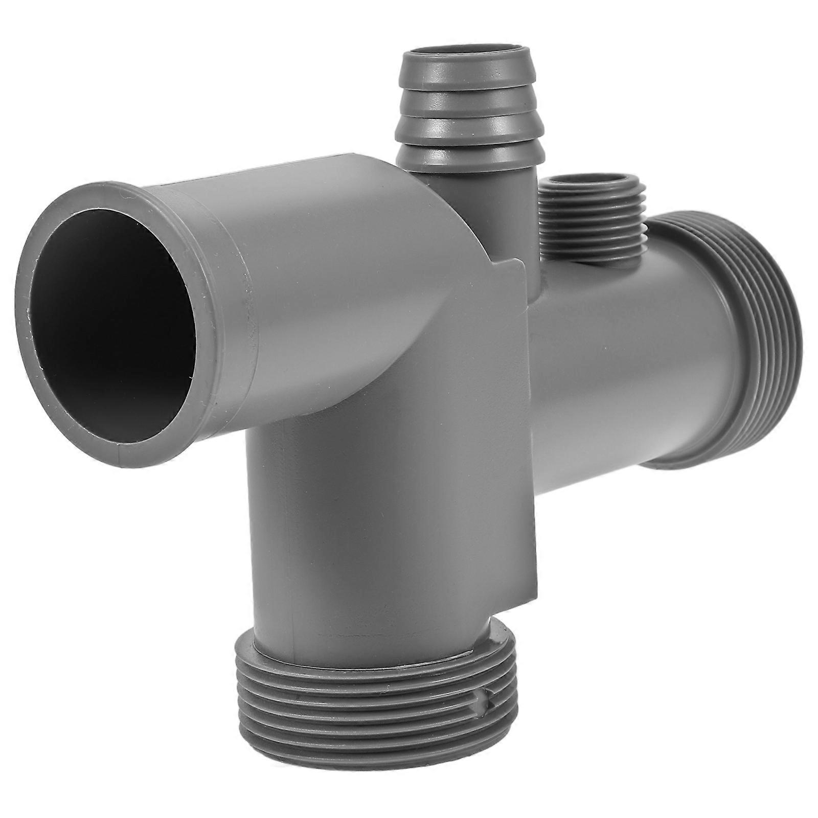 Kitchen Garbage Disposal System Pipe Grey Garbage Disposer Pipe Plumbing Installation ABS Waste Disposal 1Pcs