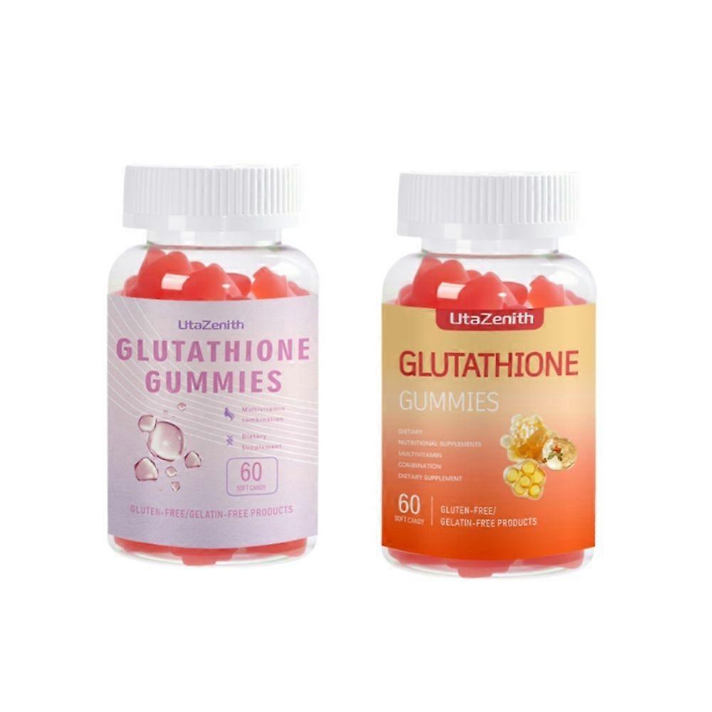 L, Glutathione Gummies, with Vitamin D, Combination Packs