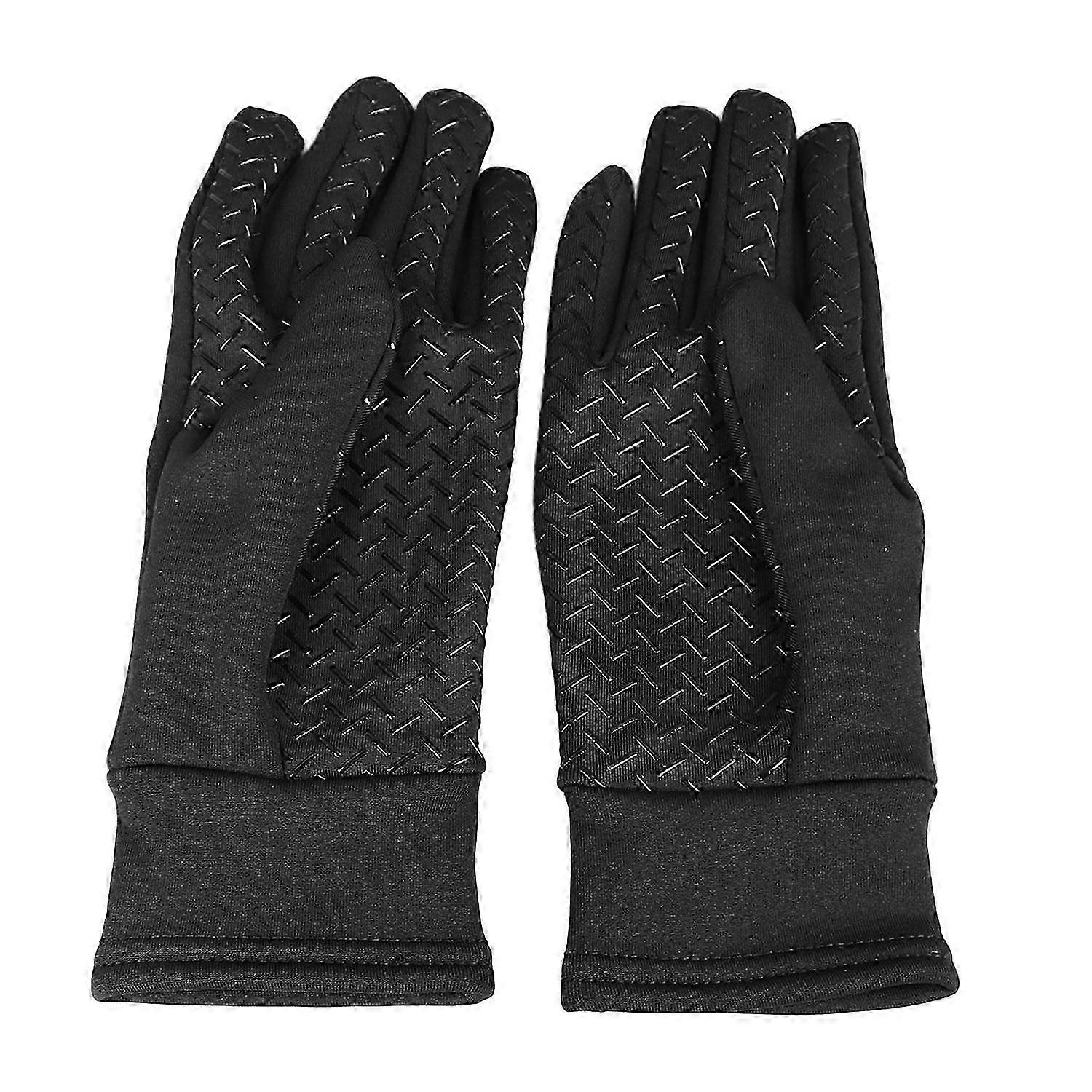 Gants d’équitation doux chaud prévenir glisser Gants équestres d’hiver professionnels pour la randonnée cycliste