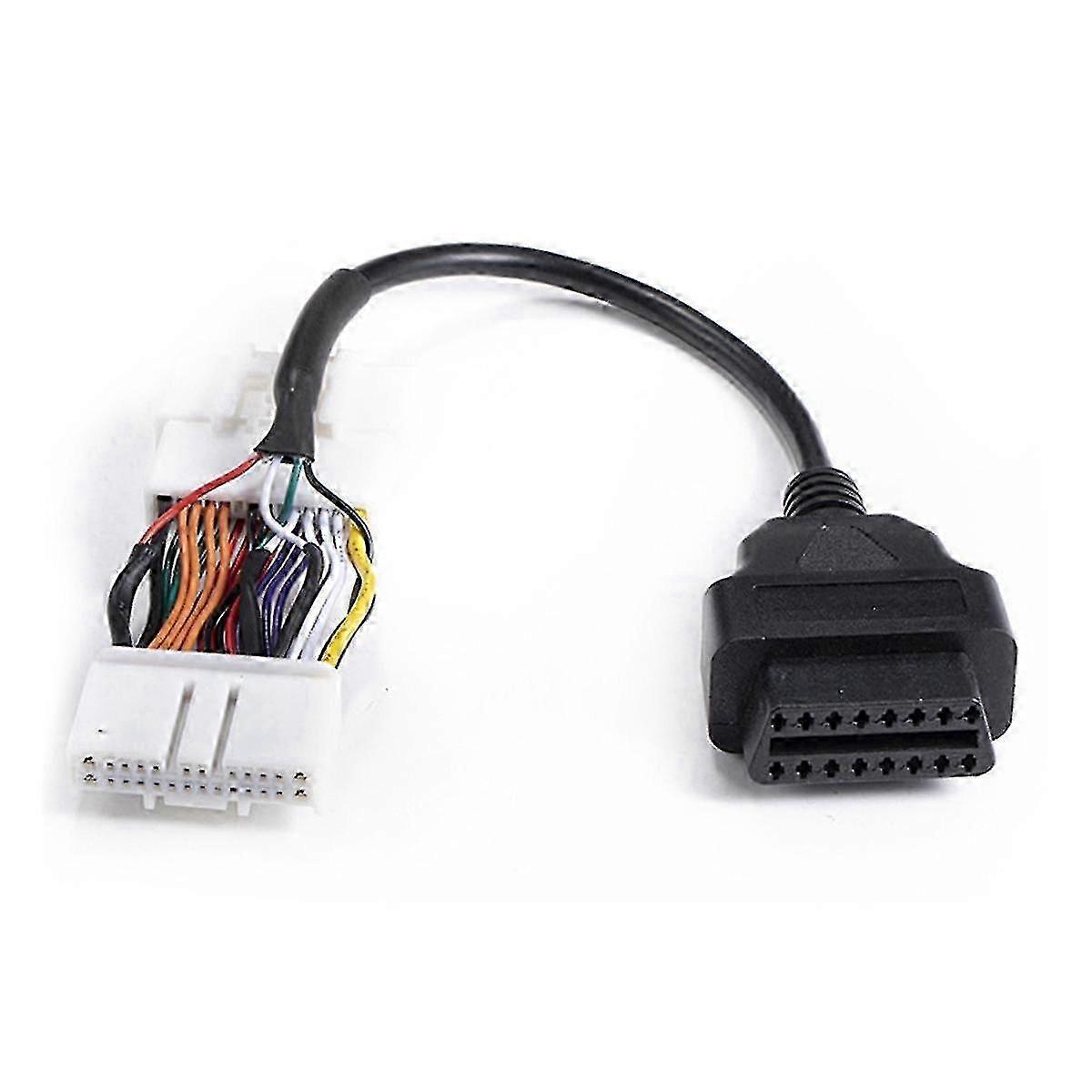 Adapter Cable 26pin to 16pin for OBD2 Diagnostic Tools - Compatible with Model S/X 3 Y OBD2 Trouble Delete Tool