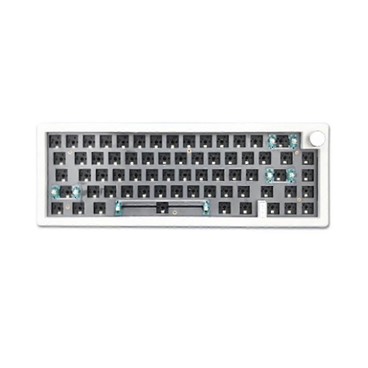 Gmk67 Hot Swap Mechanical Sp Kit Rgb Backlit Tooth 2.4g Wireless 3 Modes