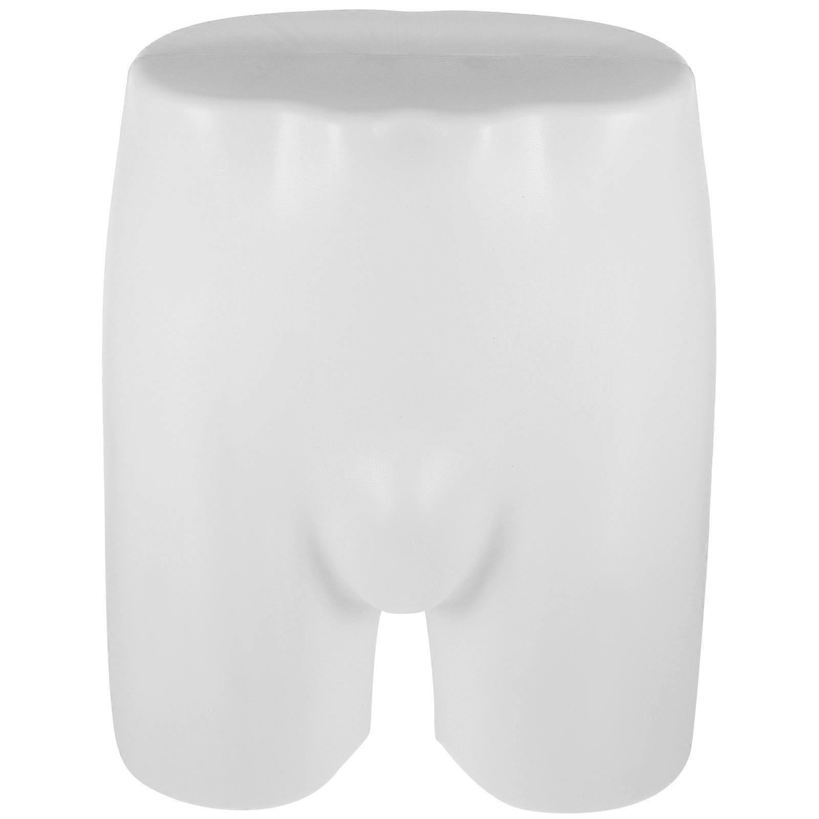 Mannequin Dress Form Hips Mannequin Panty Model Prop Lower Half Body Mannequin Hip Form Underwear Models White 16.1X16.1X12.6in Display Rack 1Pack