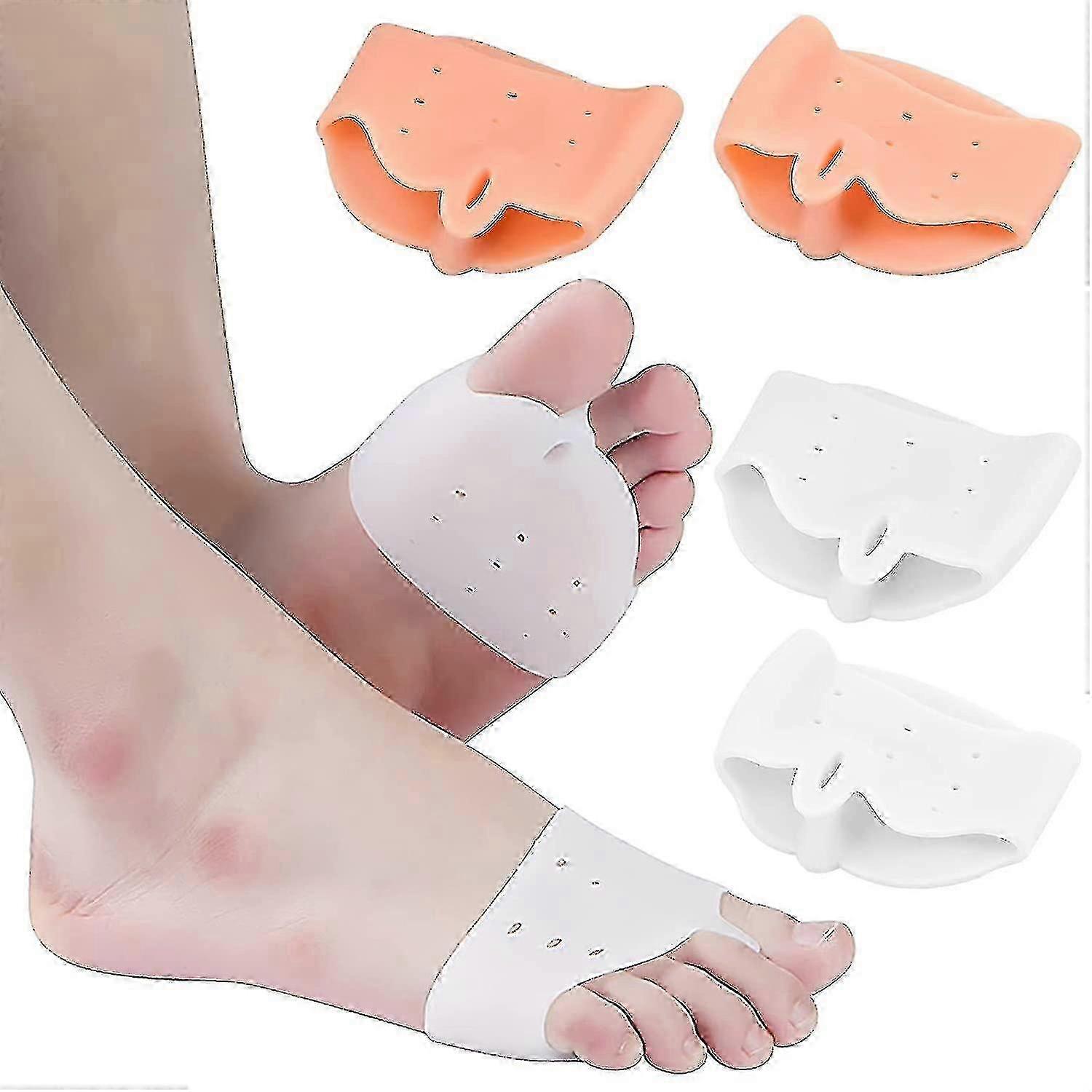 Hallux Valgus Corrector 2 Pairs Orthotics for Hallux Valgus Toe Separator Protection