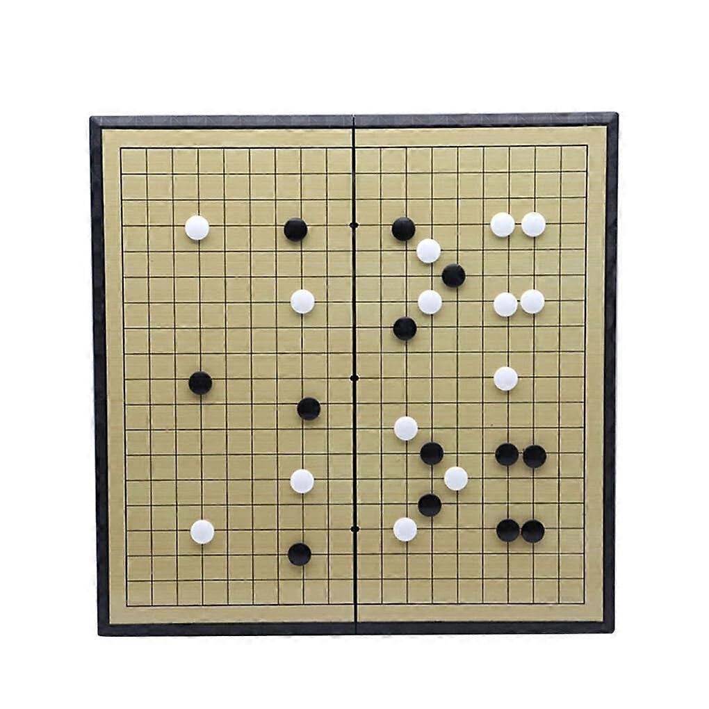 Portable Go Game PVC Reusable Foldable Cute Kids Student Weiqi Toy