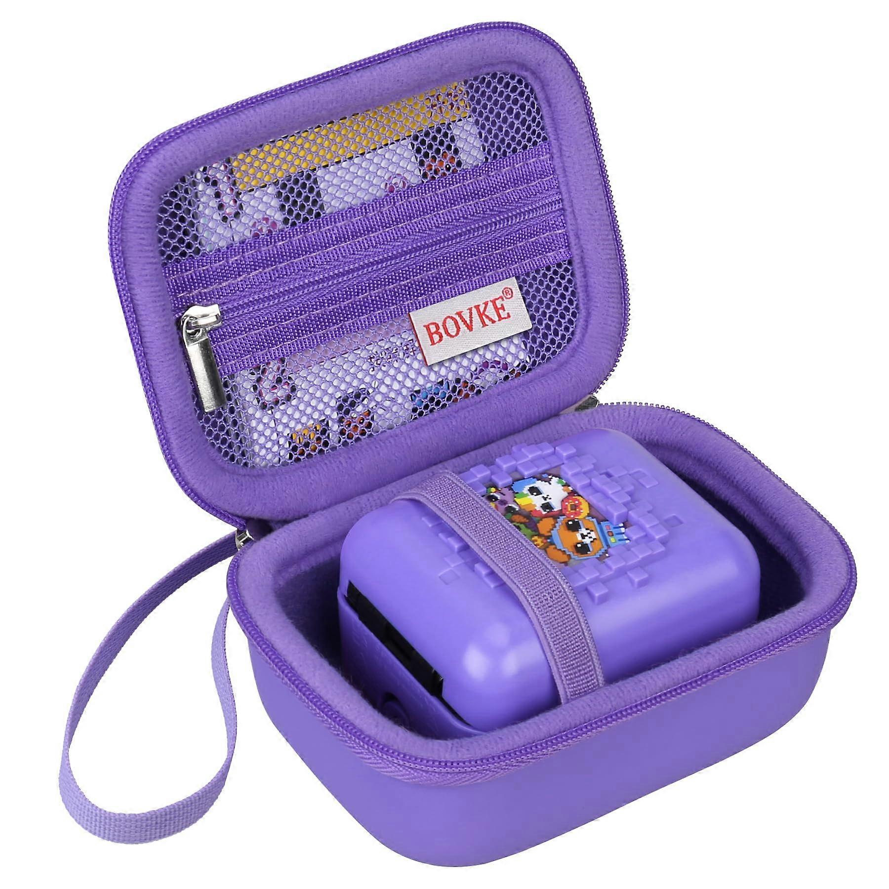 Bitzee Interactive Toy Digital Pet Carry Bag, Fits Bitzee Virtual Electronic Pets, Purple
