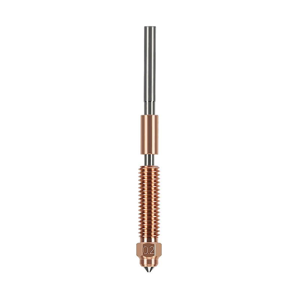 (New) All-in-One Chrome Zirconium Copper Nozzle for Creality Ender-3 V3/K1C/K1 Max 3D Printers