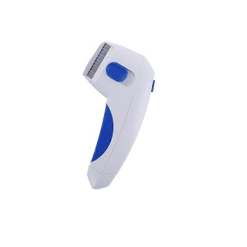 Electric flea and tick comb for dogs, Haustierstolz blue