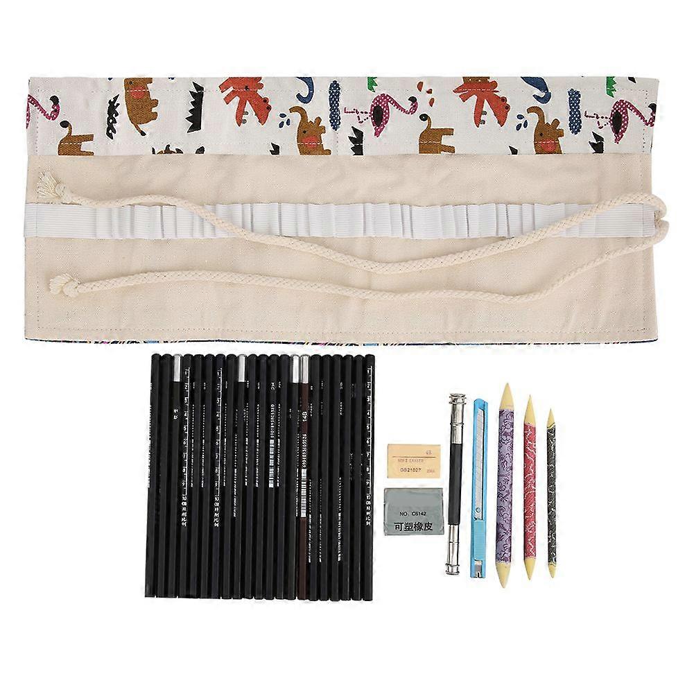 2025 Latest Model  29pcs Sketching Pencil Tool Kit Beginner Artist Drawing