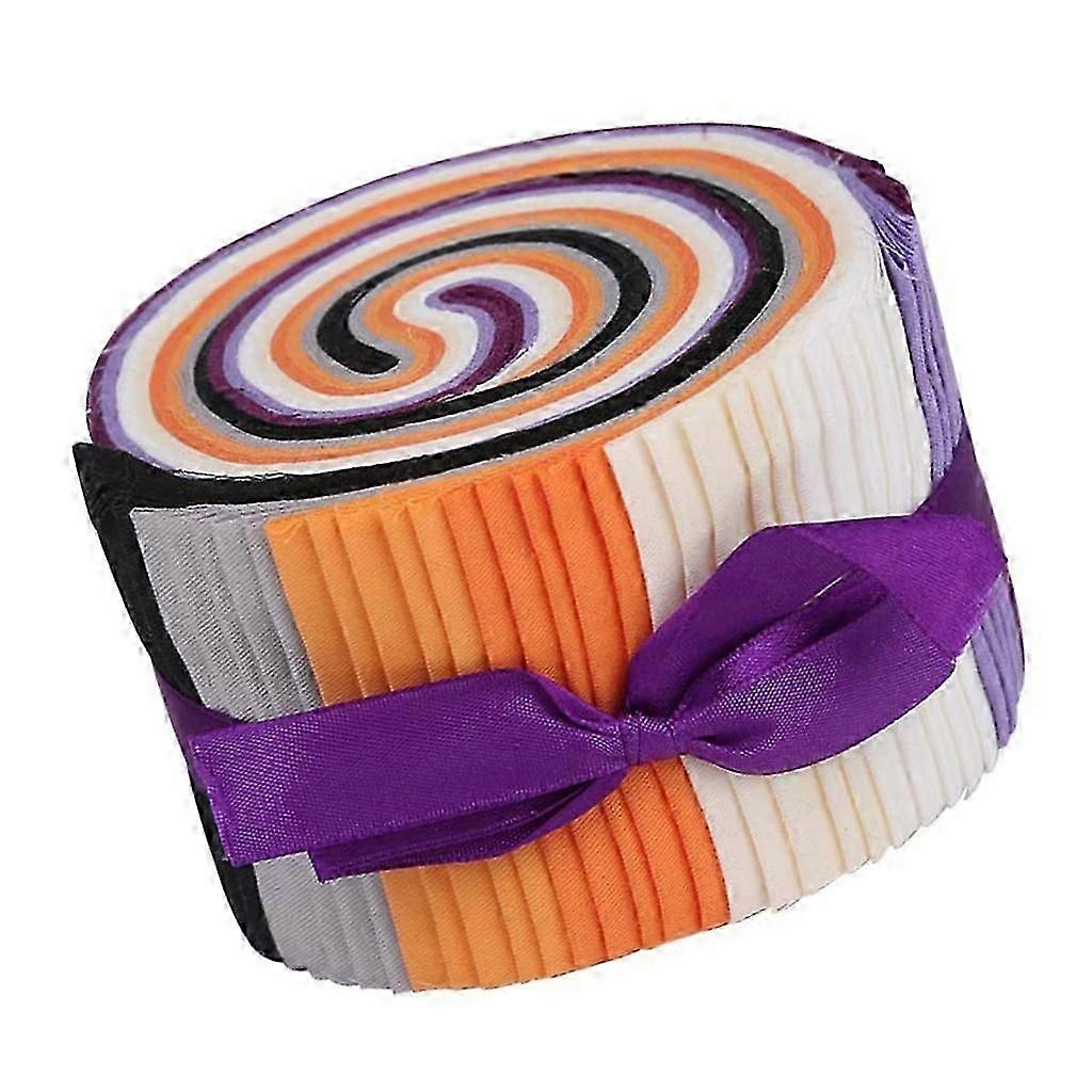 Halloween Theme Cotton Fabrics Bundle Set For Projects Crafting Decoration