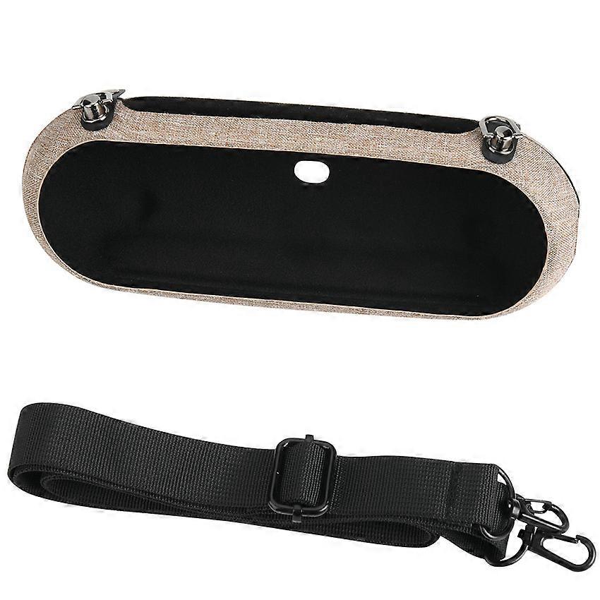 Speaker Case EVA Zipper Storage Hard Case Accessories for Beats Pill 2024 Model Speaker (Gold- Does not include speaker)