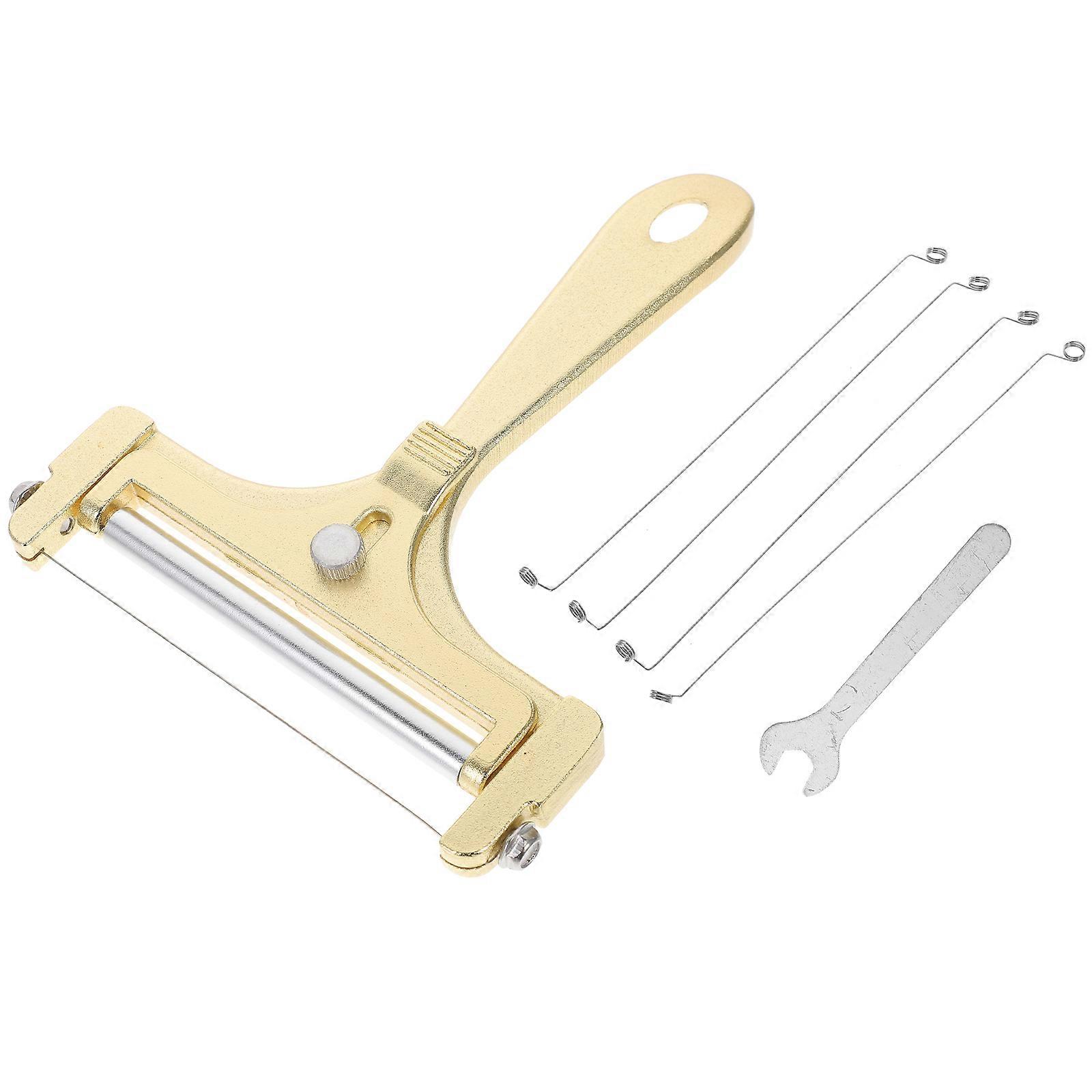 Slicing Tool Adjustable Hand Held Cheese Kitchen Utensils Set 7.50X1.70X0.20CM Compact Design 1 Set
