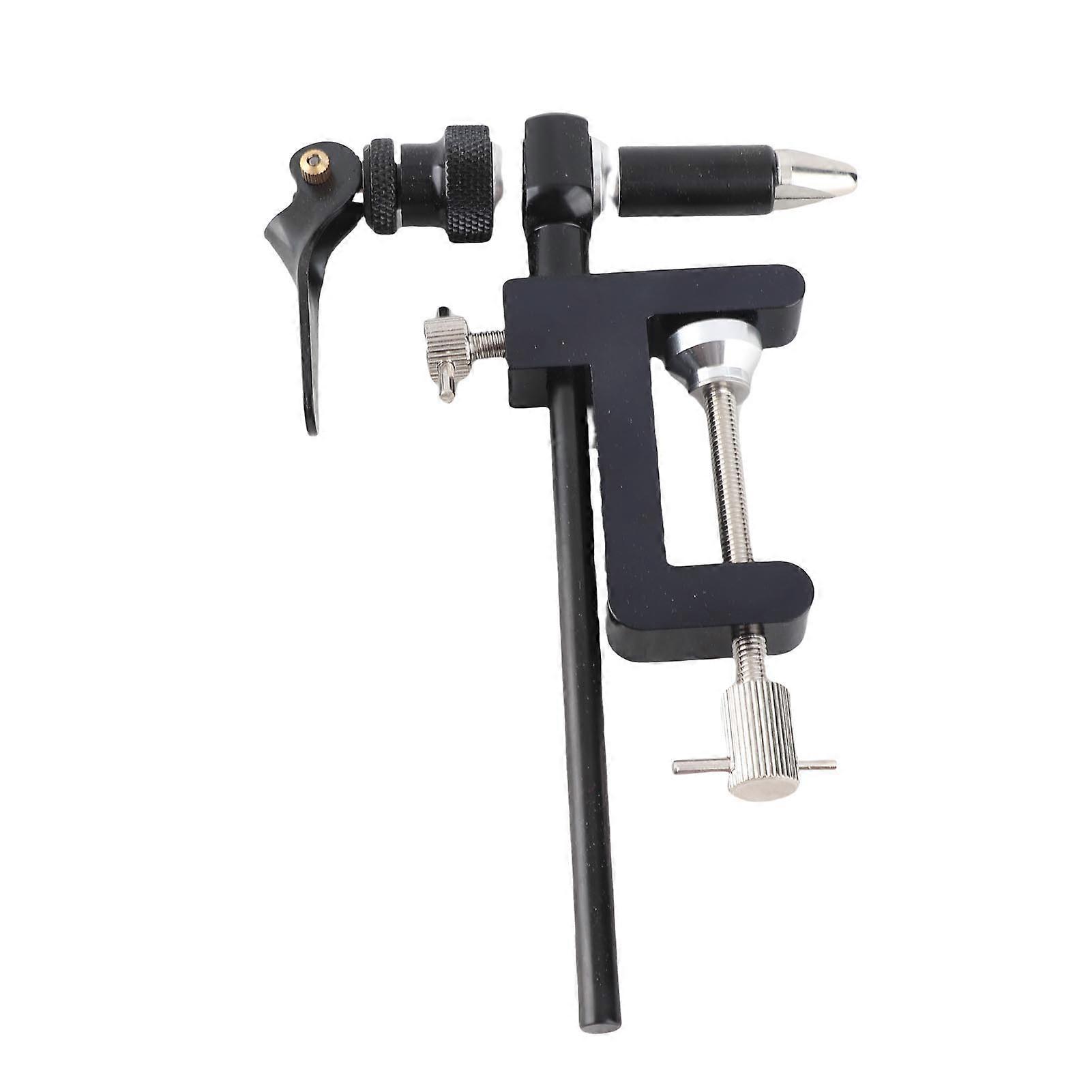 Fly Tying Tools Combo Kit Fly Tying Vise Bobbin Holder Threader Needle Whip Finisher Scissors